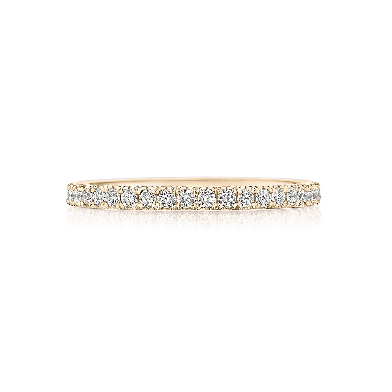 Simply TACORI French Pavé Diamond Wedding Band