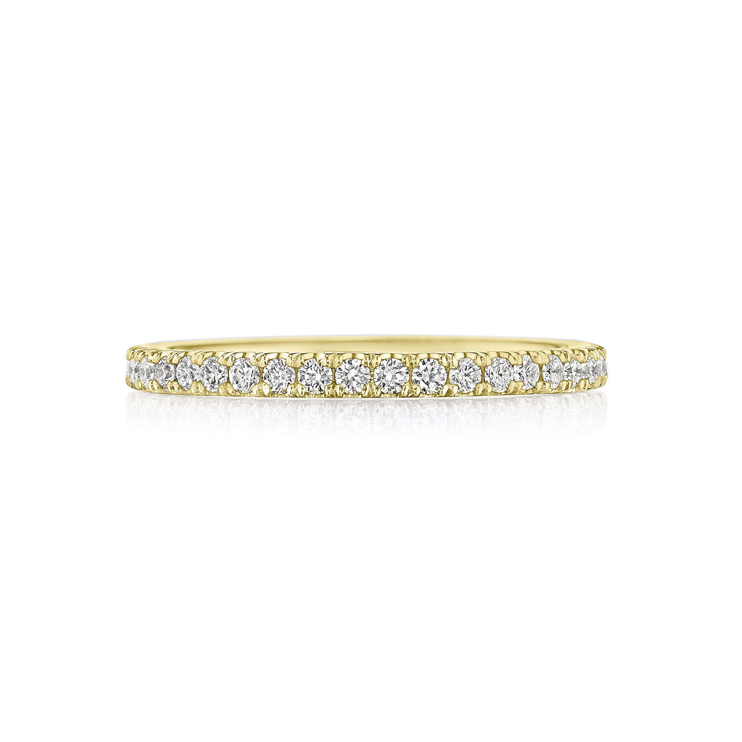 Simply TACORI French Pavé Diamond Wedding Band