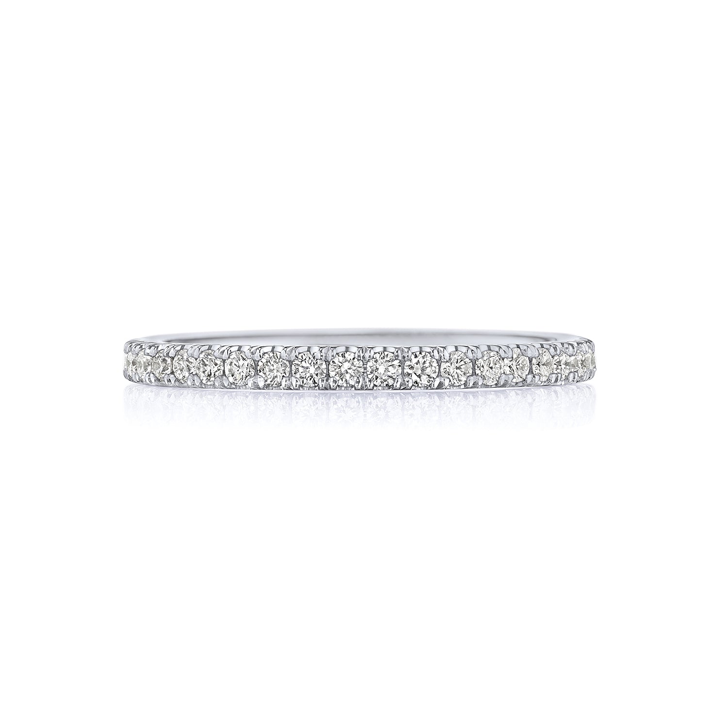 Simply TACORI French Pavé Diamond Wedding Band