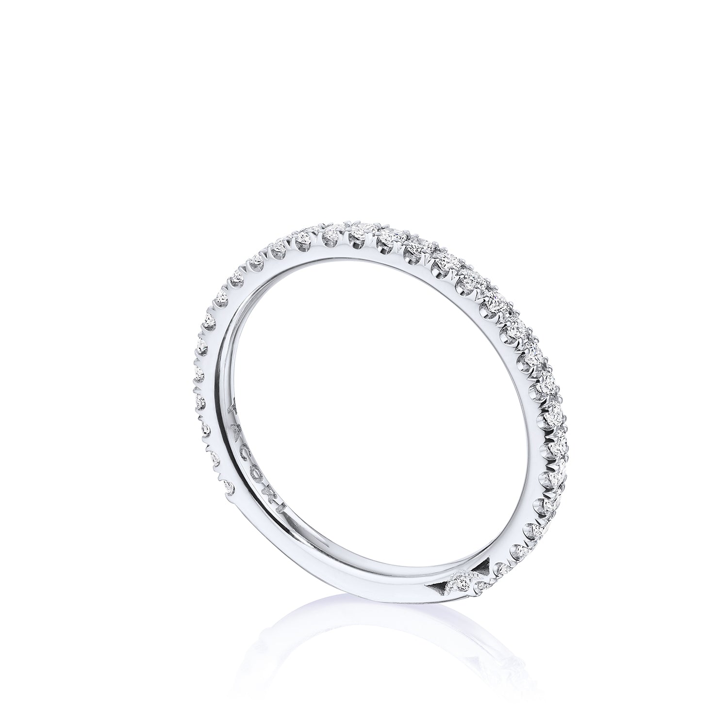 Simply TACORI French Pavé Diamond Wedding Band