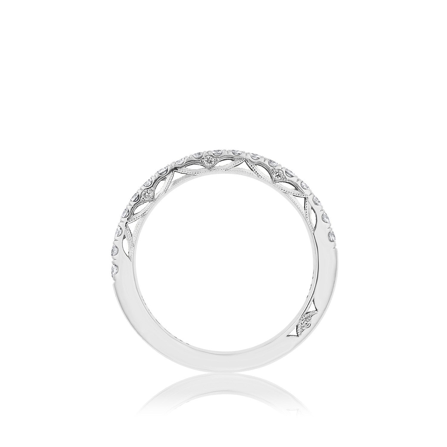 TACORI Dantela French Pavé Diamond Wedding Band