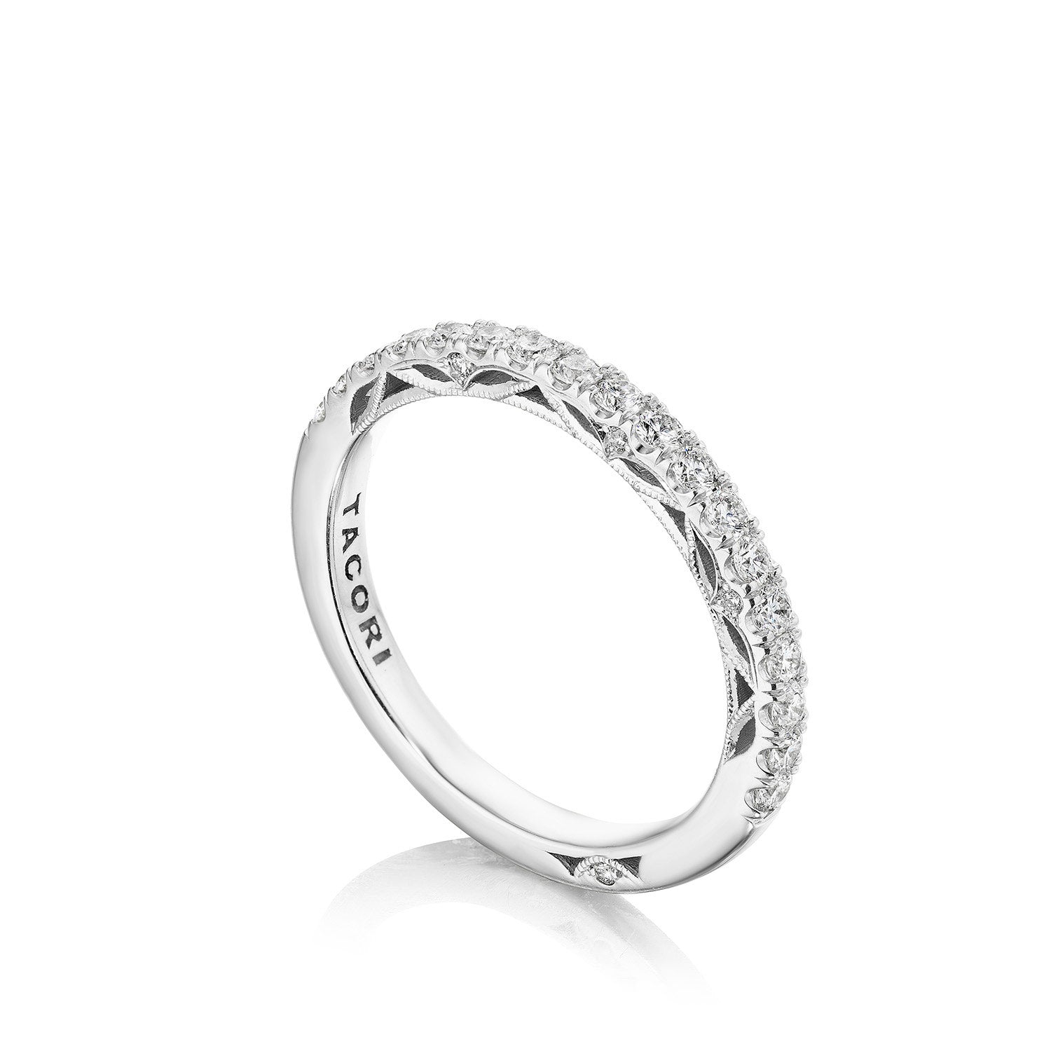 TACORI Dantela French Pavé Diamond Wedding Band