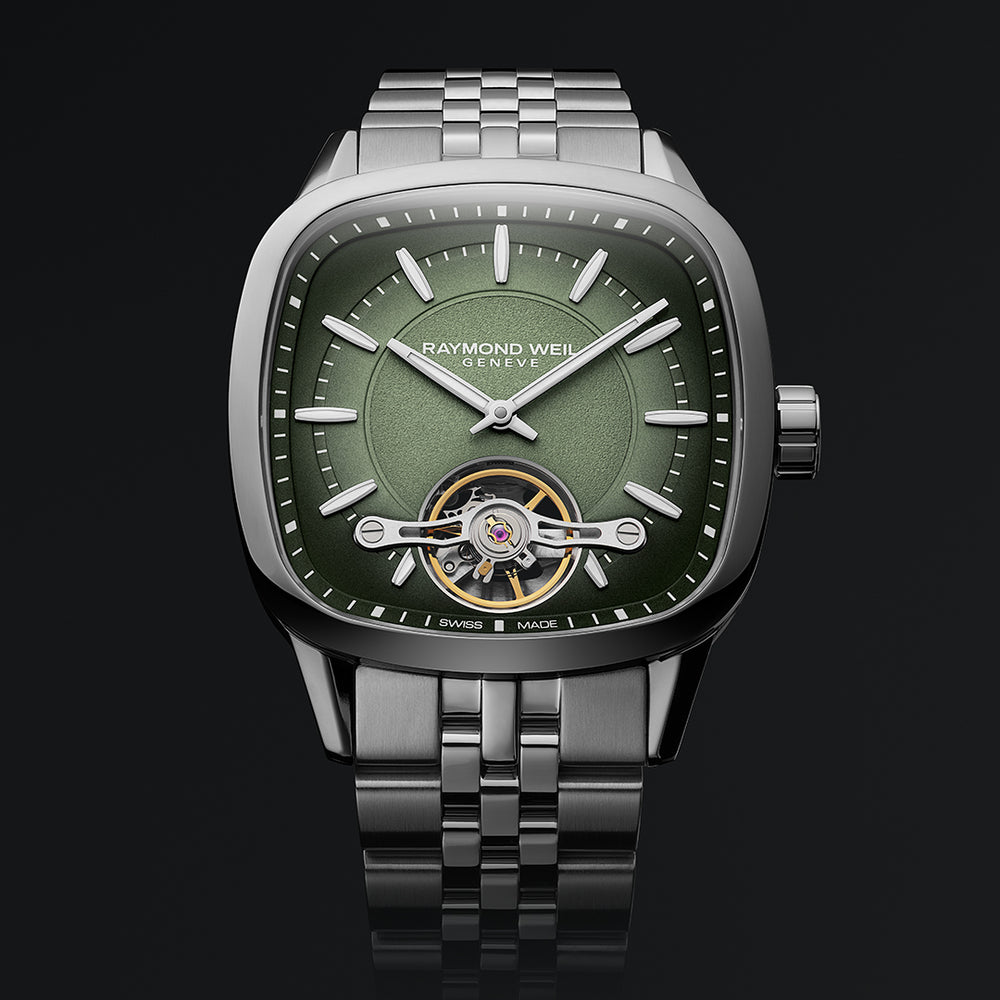 Freelancer Calibre RW1212 Men’s Automatic Green Steel Watch