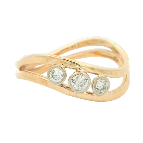 Tom Kruskal Gentle Waves Diamond Ring