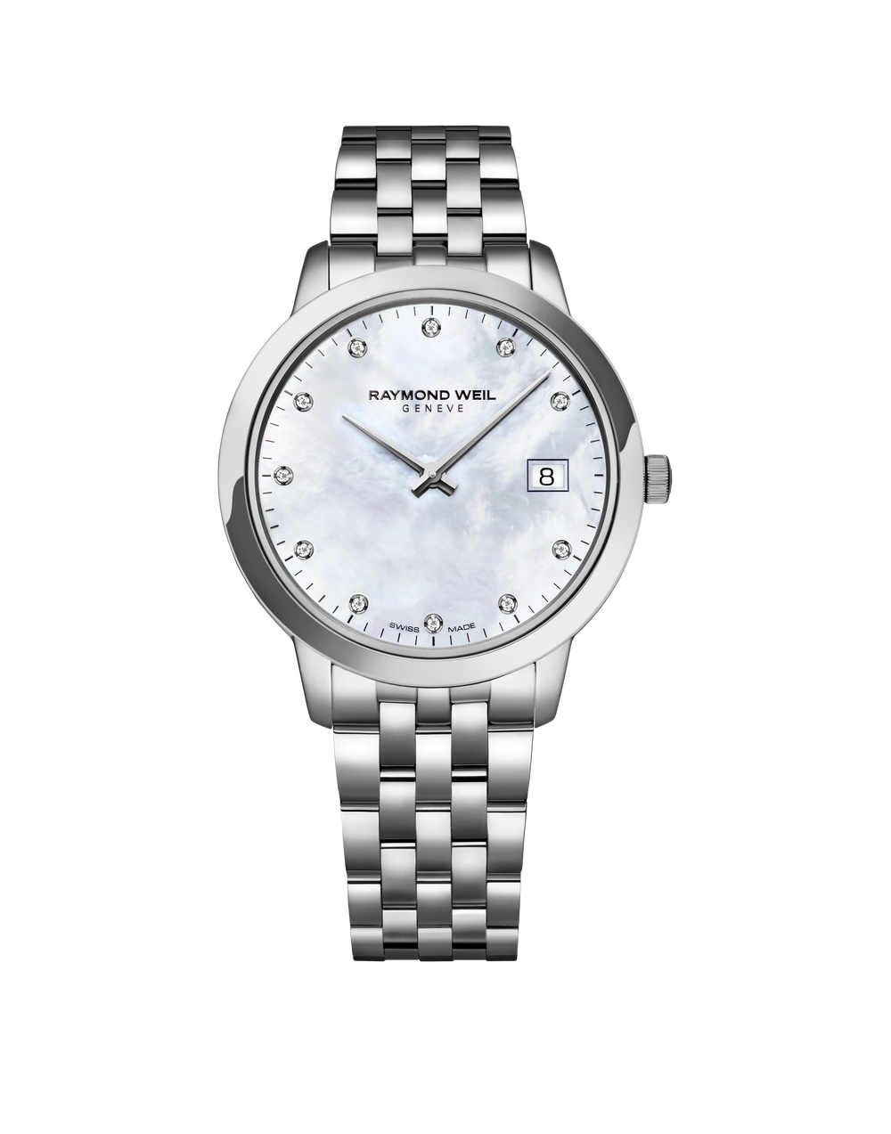 Toccata Ladies White Mother-of-Pearl Dial Quartz Watch