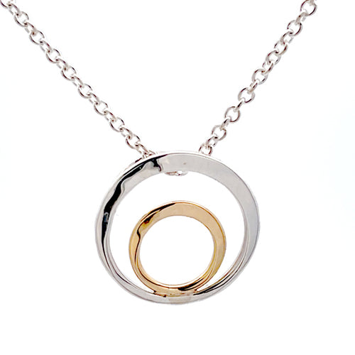 Tom Kruskal Double Circle Pendant