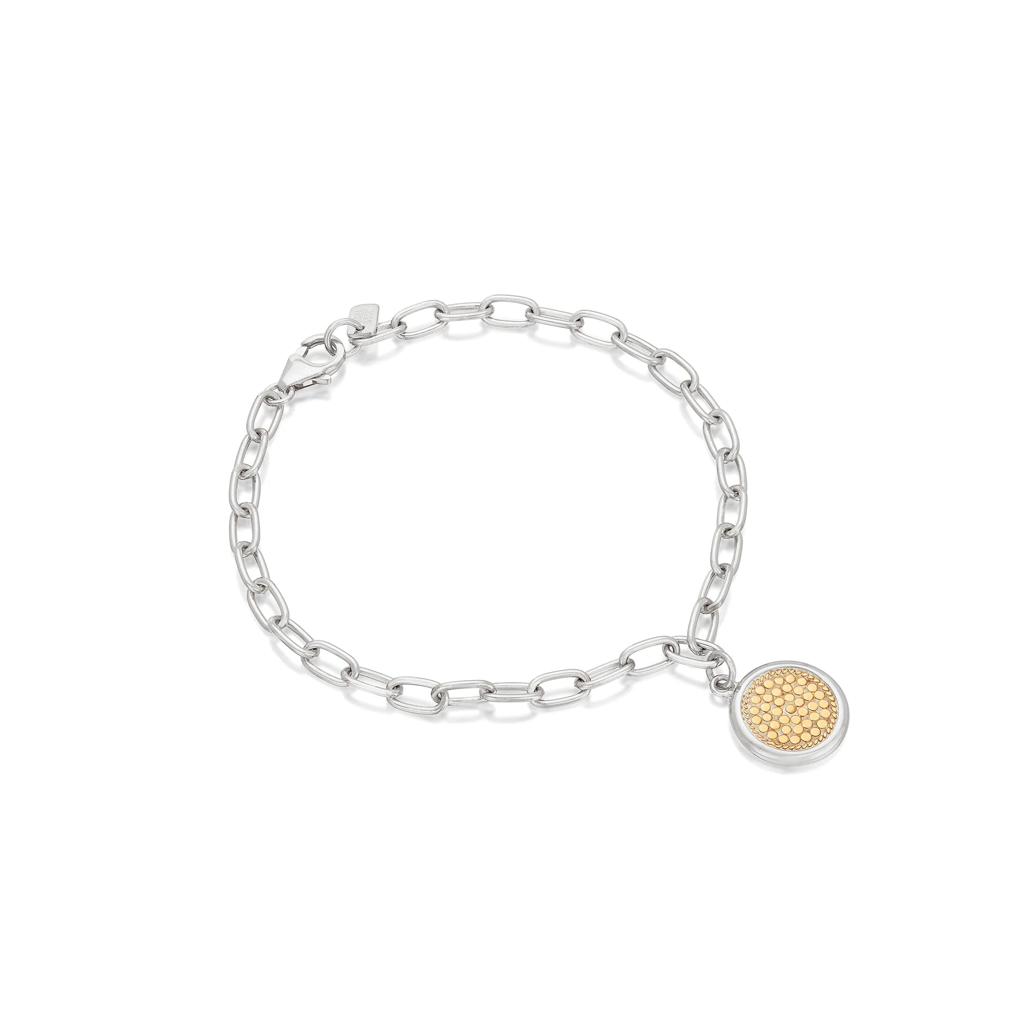 Anna Beck Classic Smooth Rim Charm Bracelet