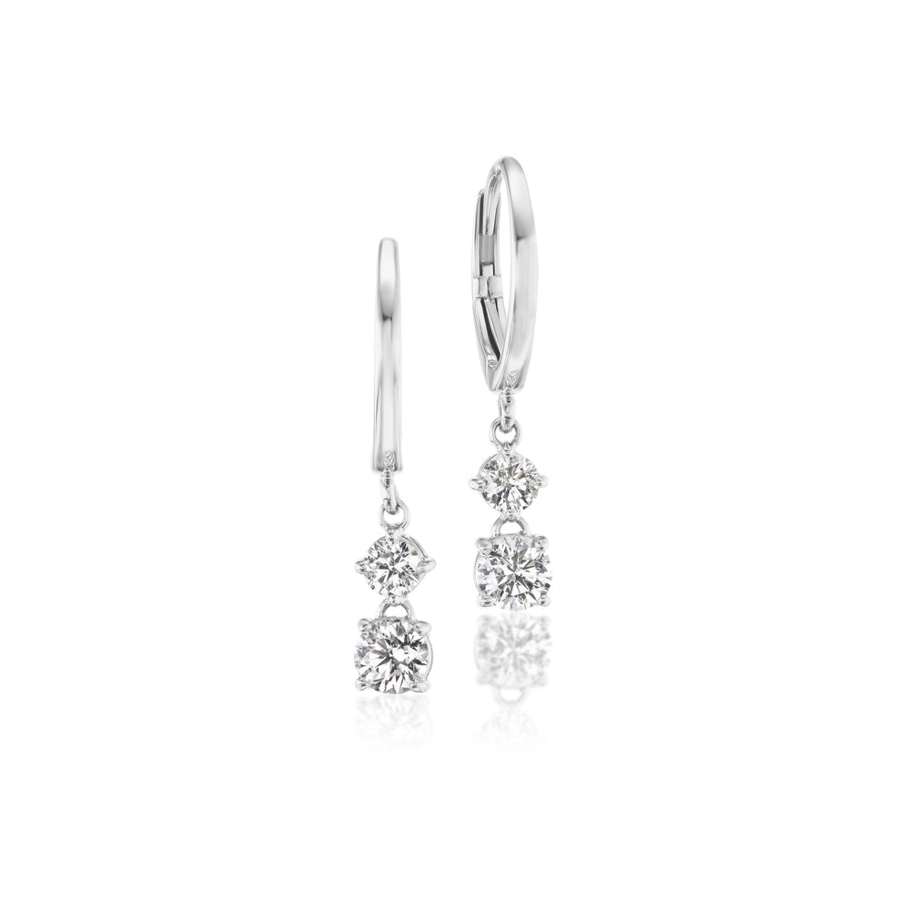 Diamond Drop Earrings