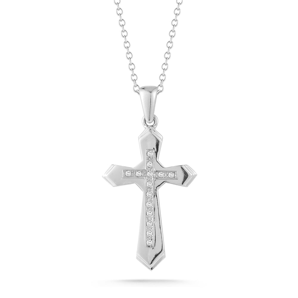 I. Reiss Diamond Cross Pendant