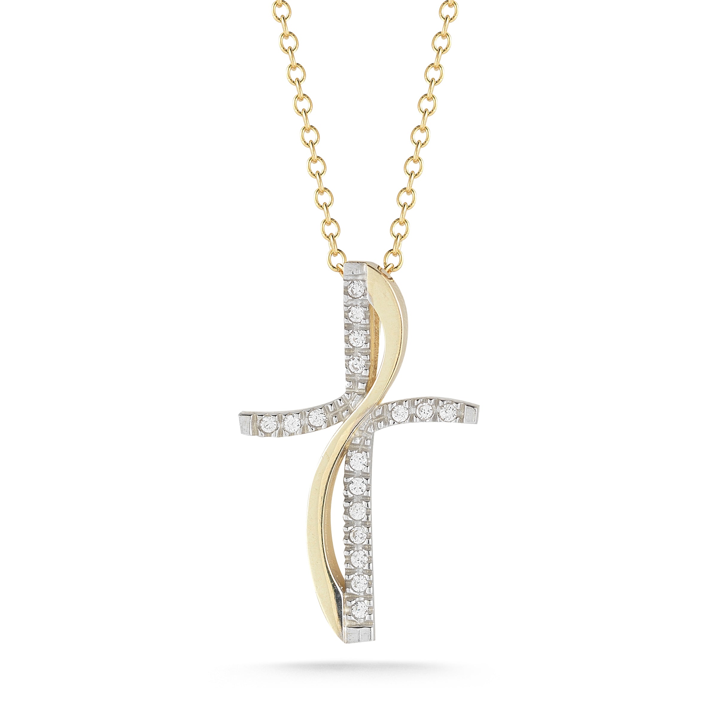 I. Reiss Diamond Cross Pendant