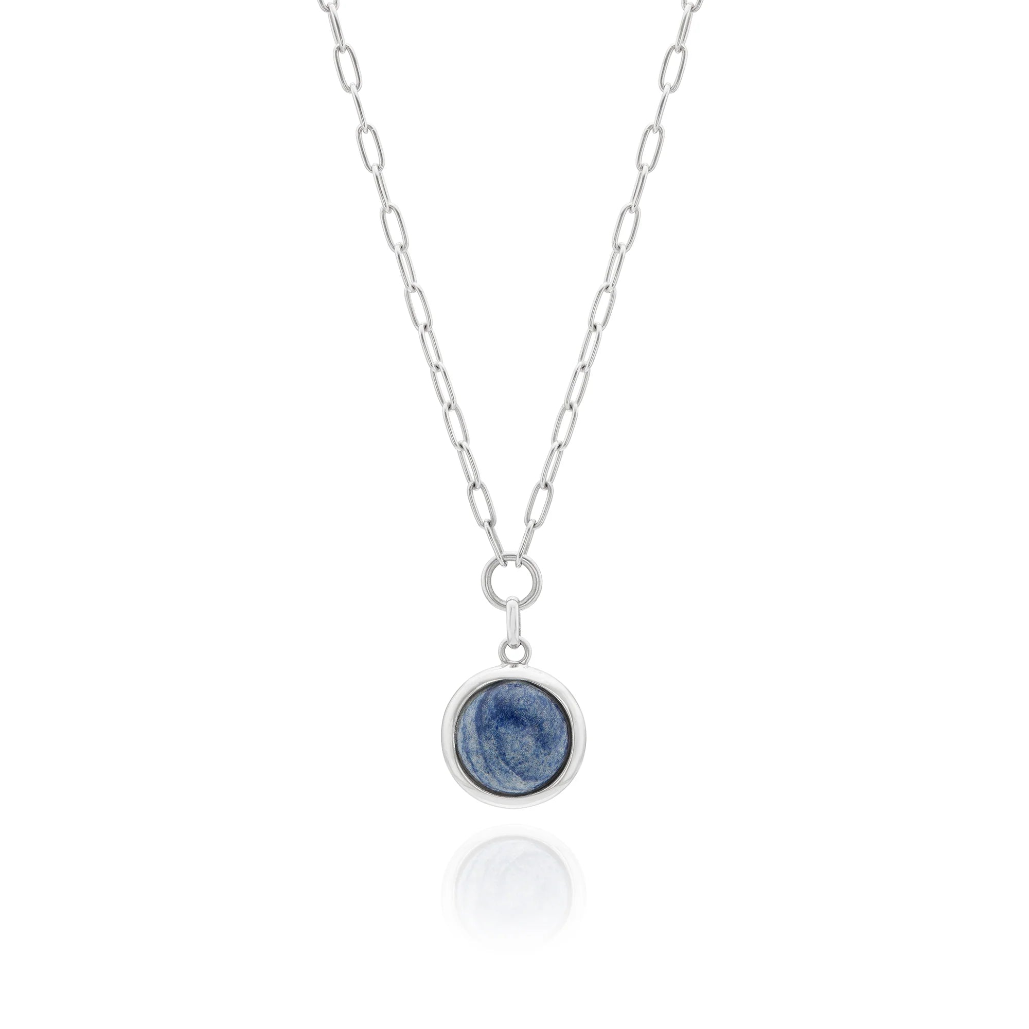 Anna Beck Medium Dumortierite Pendant Necklace