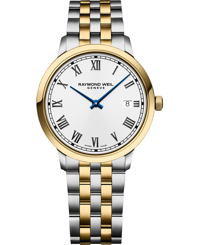 Toccata Men's Classic Two-Tone Gold PVD Quartz Watch