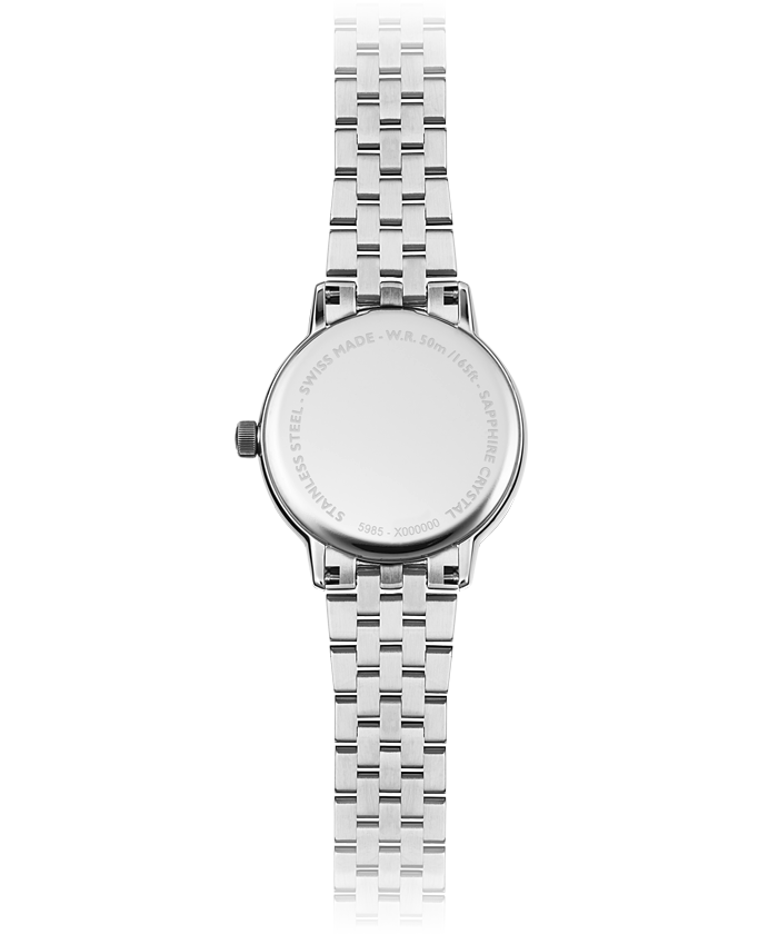 Toccata Ladies White Dial Stainless Steel Quartz Watch