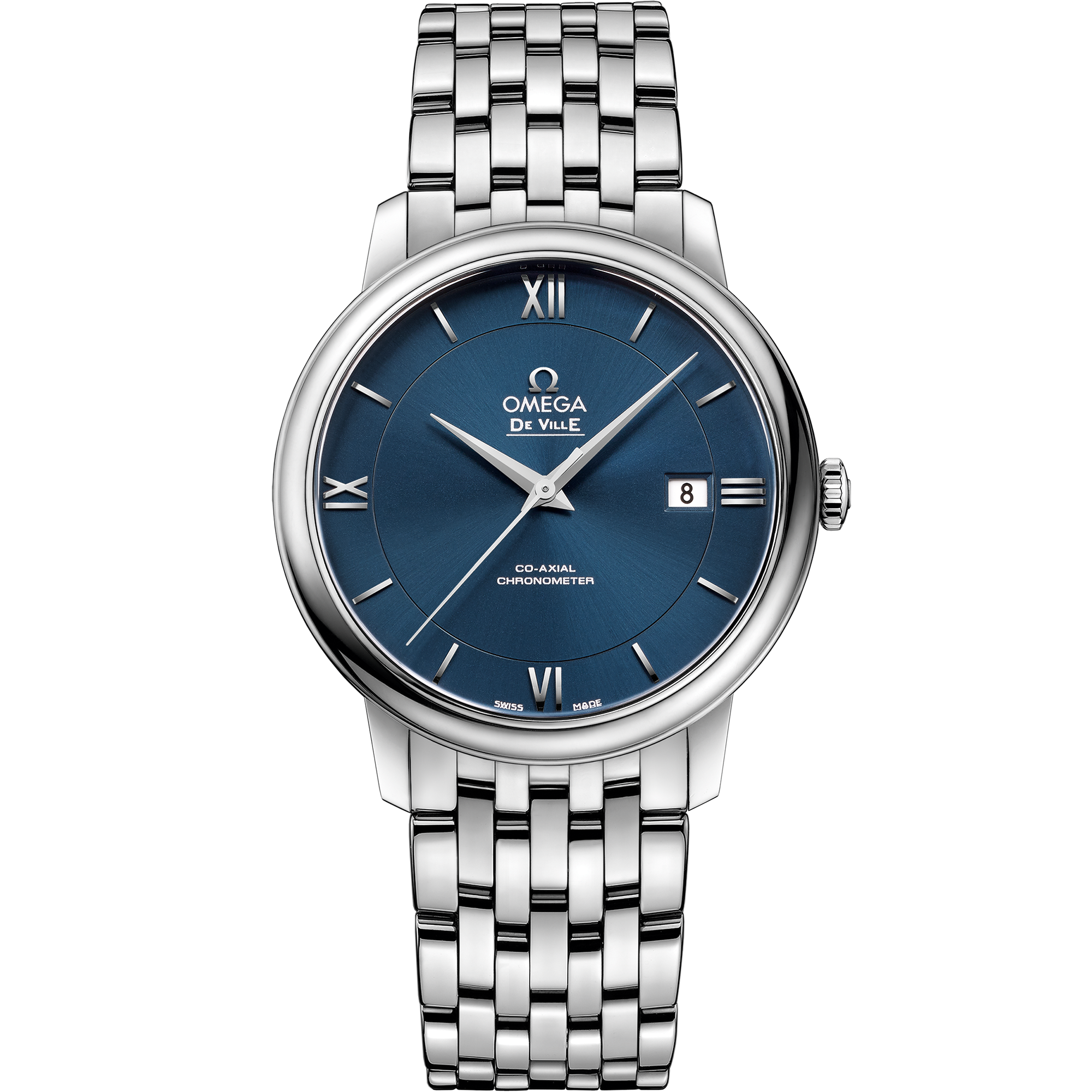 Omega De Ville Prestige 39.5mm steel on steel