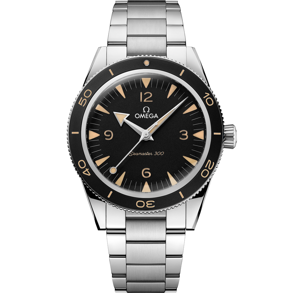 Omega Seamaster 300 41mm steel on steel