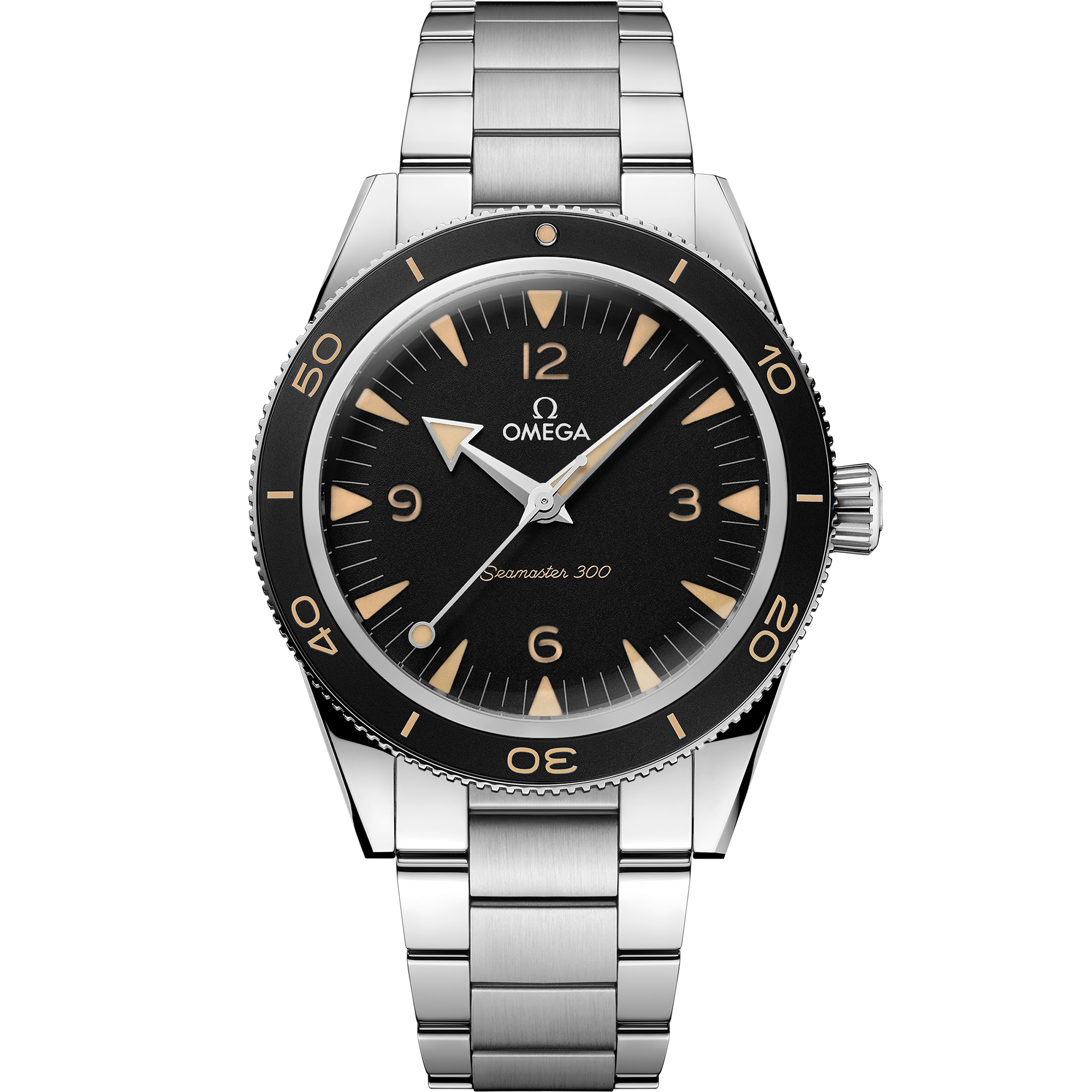 Omega Seamaster 300 41mm steel on steel