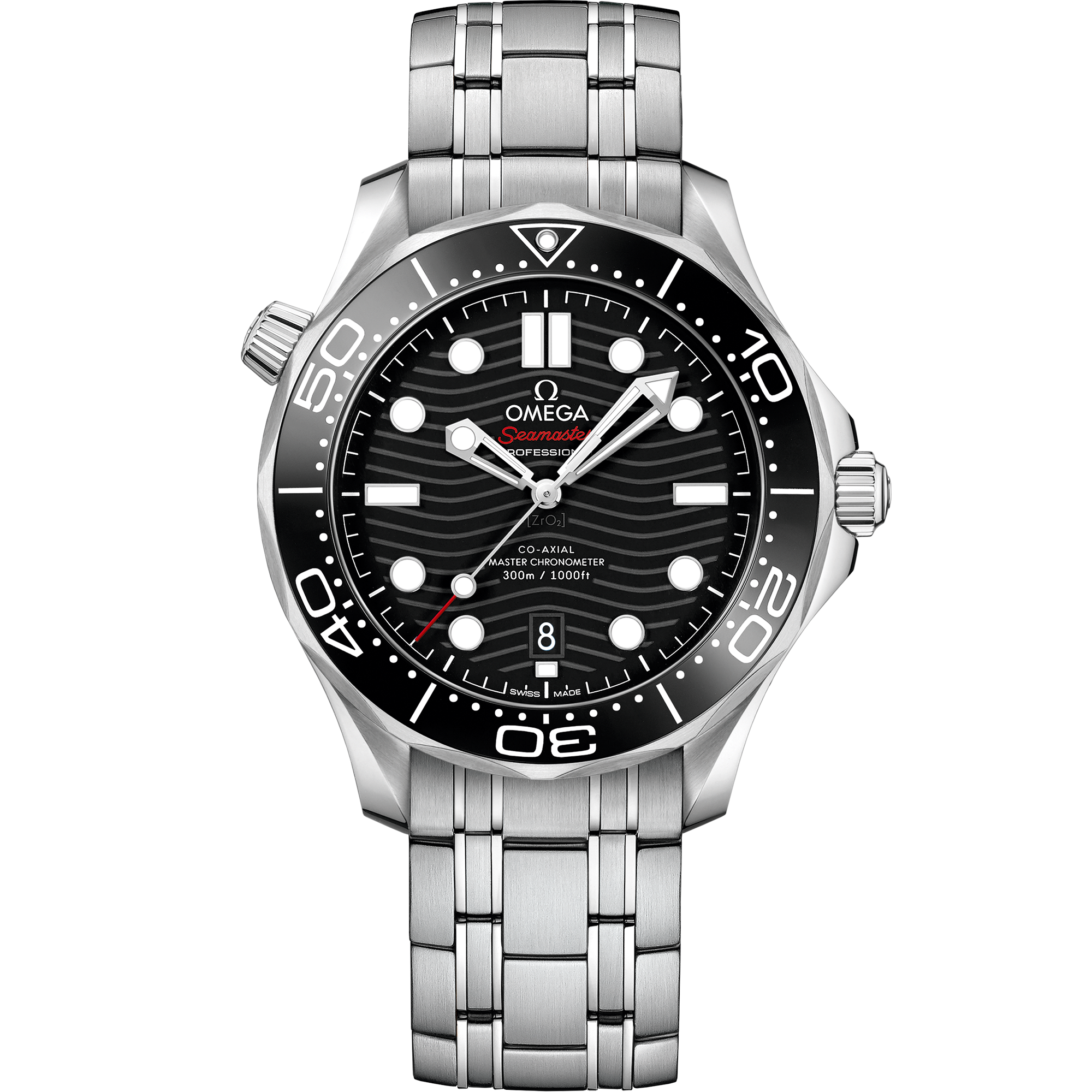 Omega Seamaster Diver 300M 42mm steel on steel