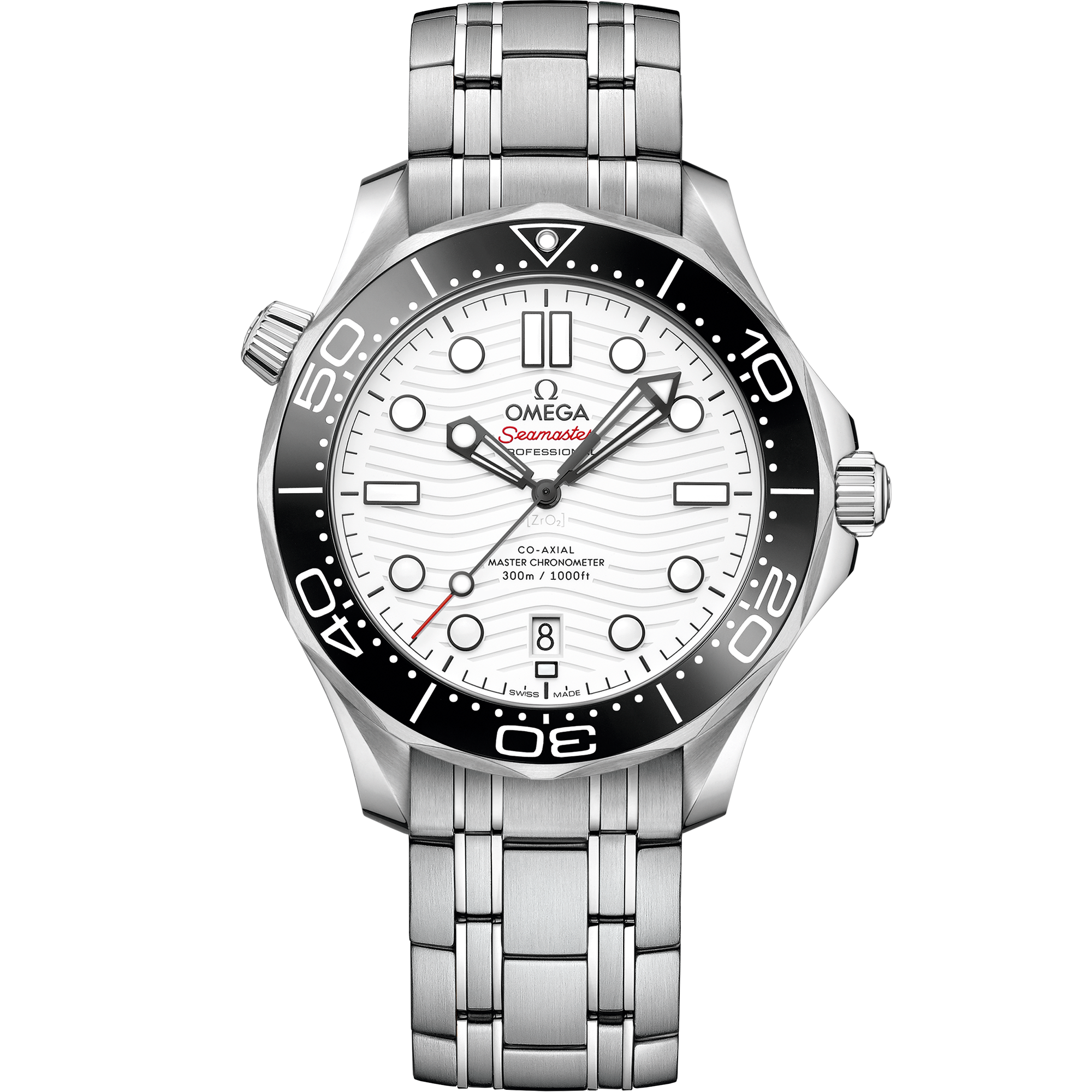 Omega Seamaster Diver 300M 42mm steel on steel