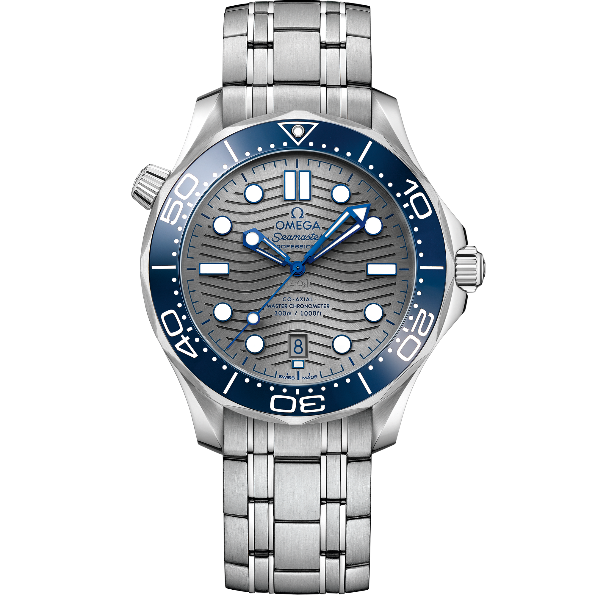 Omega Seamaster Diver 300M 42mm steel on steel