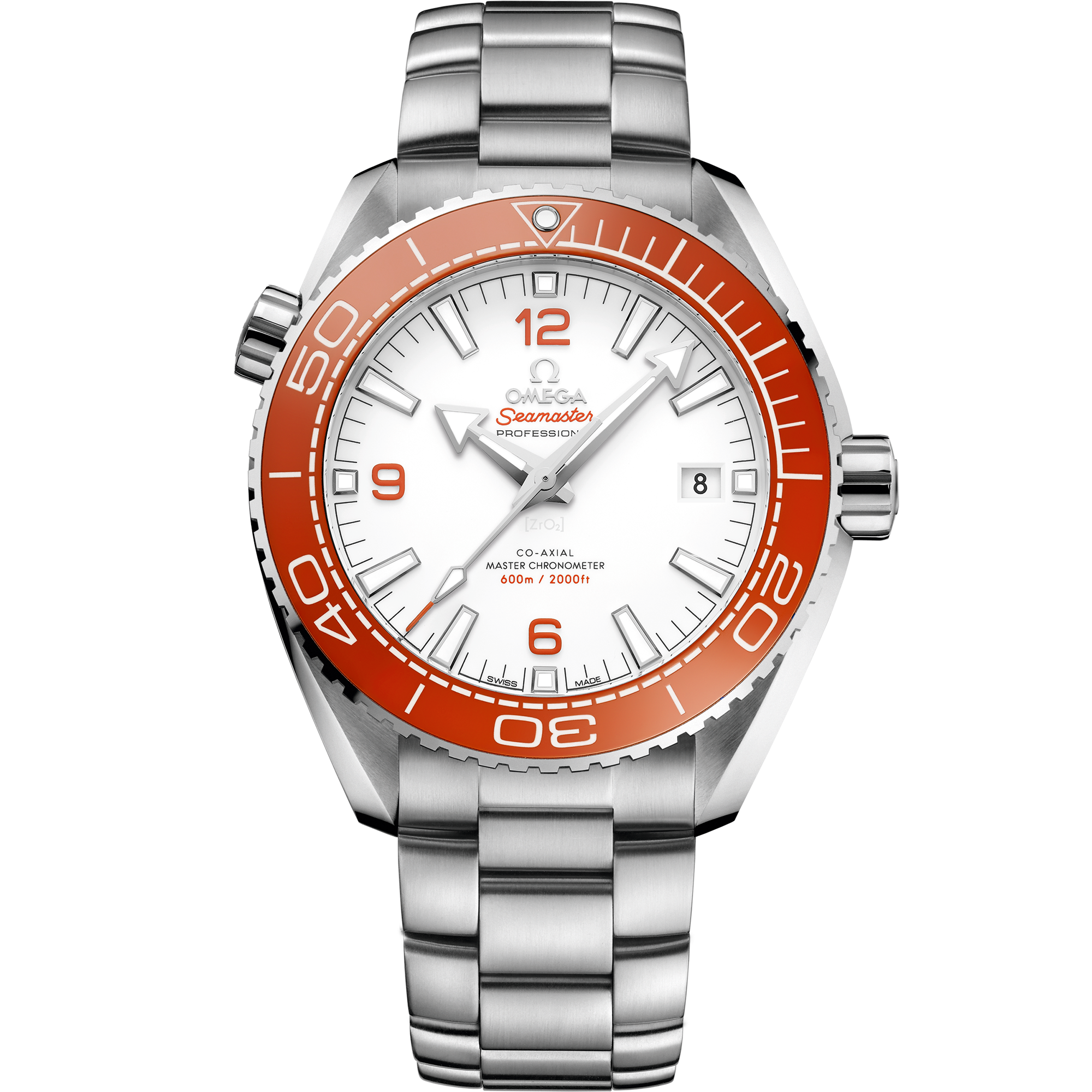 Omega Seamaster Planet Ocean 600M 43.5mm steel on steel