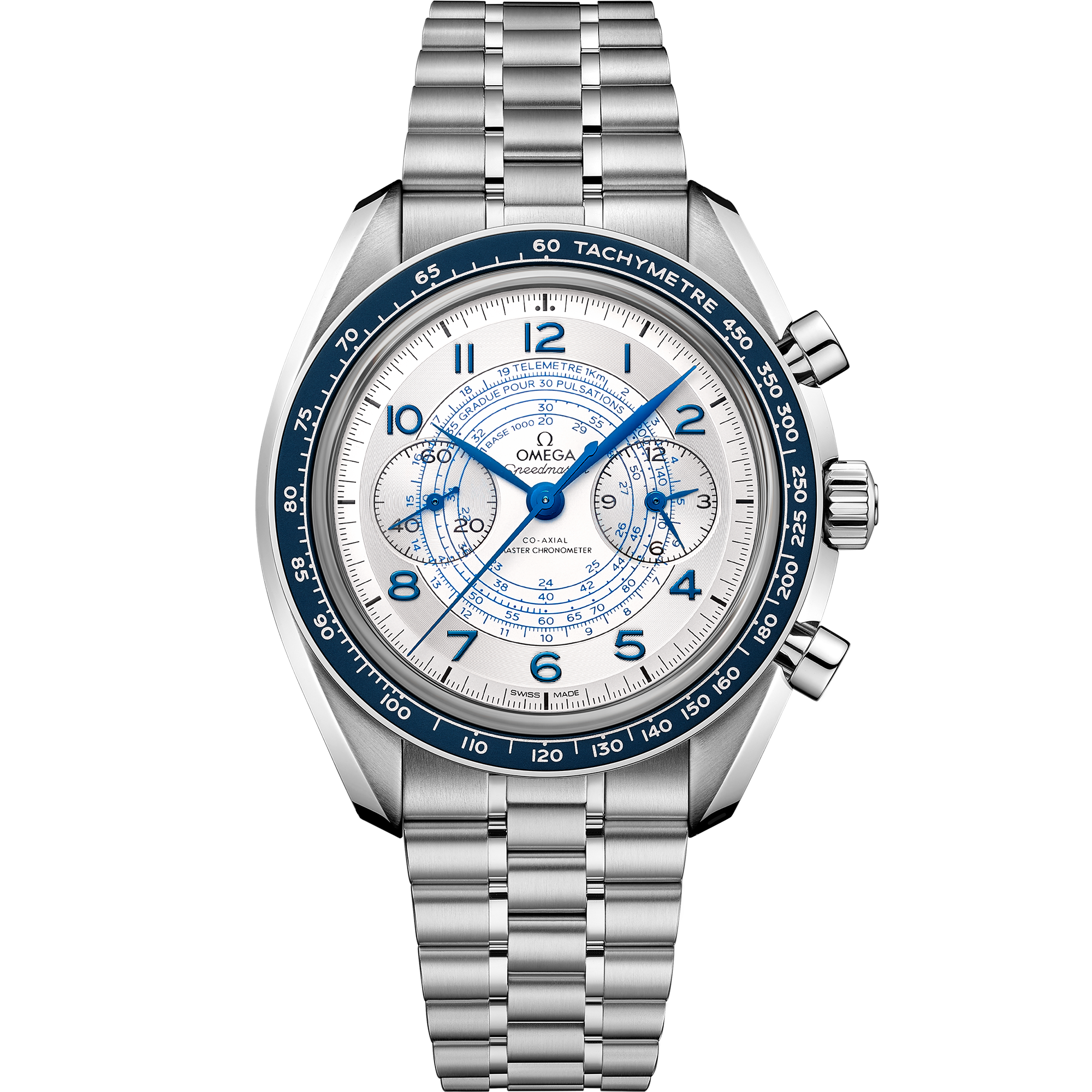 Omega Speedmaster Chronoscope 43mm steel on steel