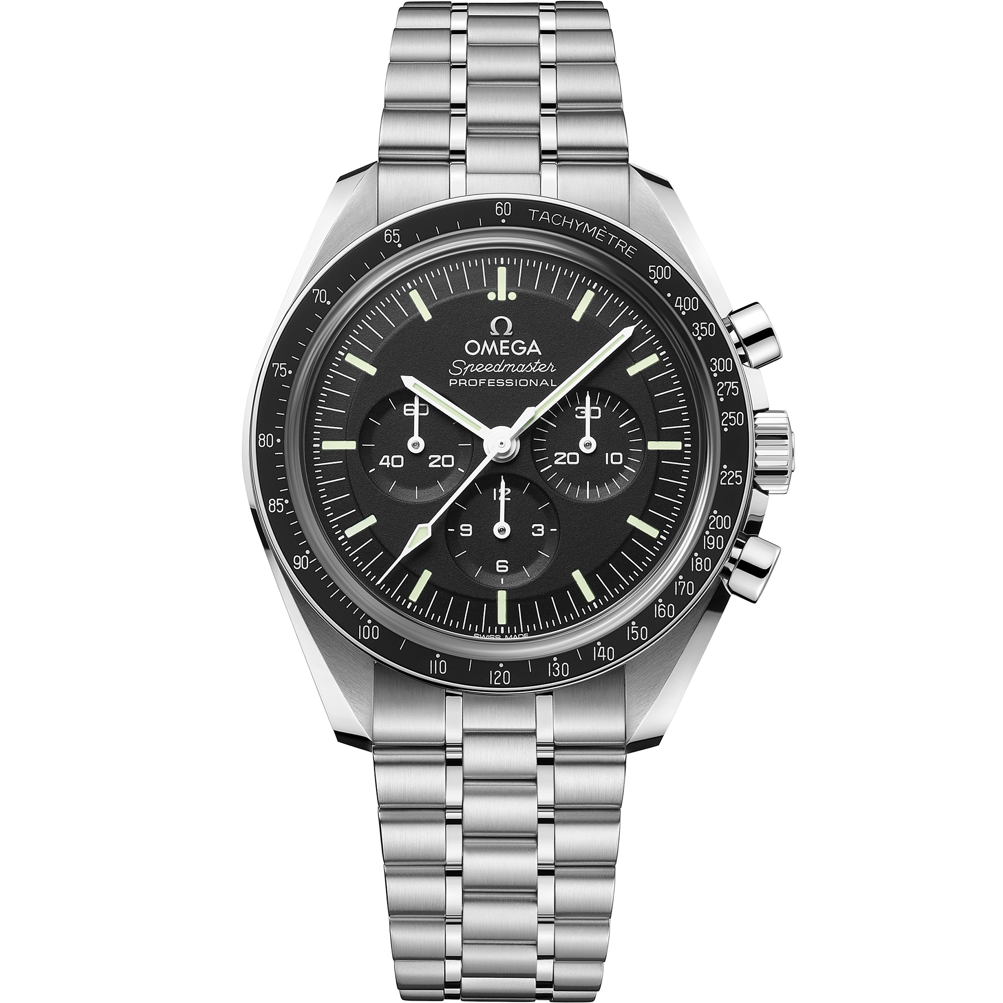 Omega Speedmaster Moonwatch Professional 42mm steel on steel