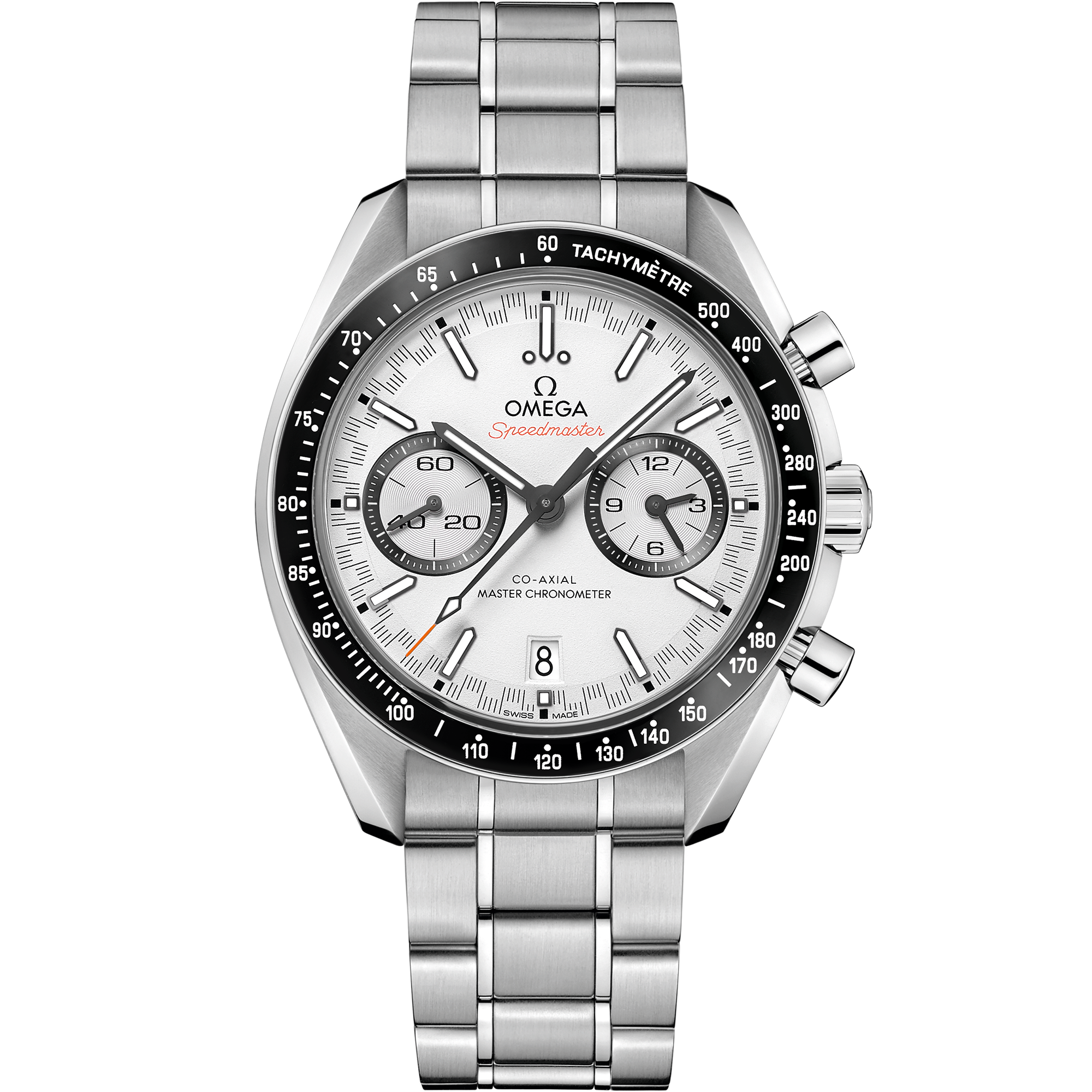 Omega Speedmaster Racing 44.25mm steel on steel