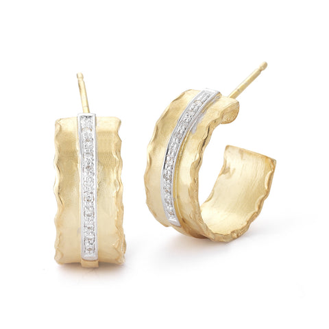 Barmakian  Yellow Gold Puffed Love Knot Earrings – Barmakian Jewelers