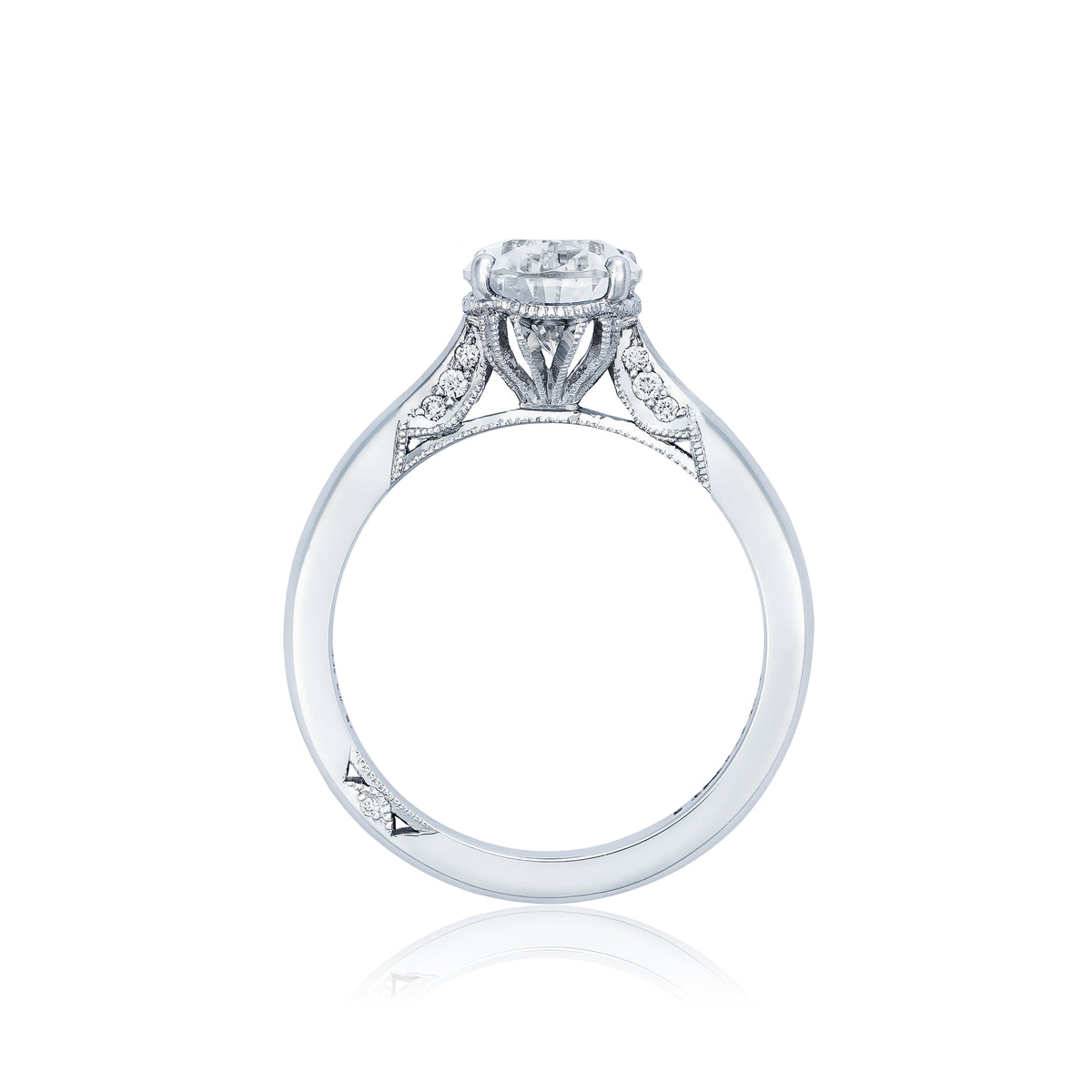 Barmakian | Simply TACORI Pear Shape Diamond Solitaire Engagement Ring.