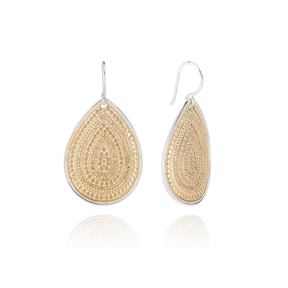 Anna Beck Large Beaded Teardrop Earrings