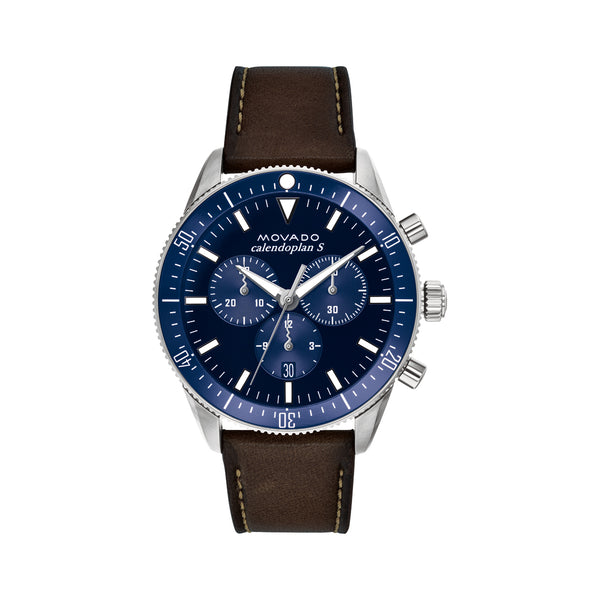 Movado men's heritage outlet watch