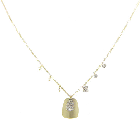Meira T Gemstone Necklaces | Womens Moonstone with Off-Centered Pearls &  Diamond Charms – Villa Anatole
