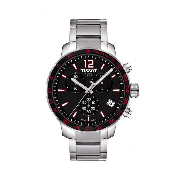 Tissot discount quickster black